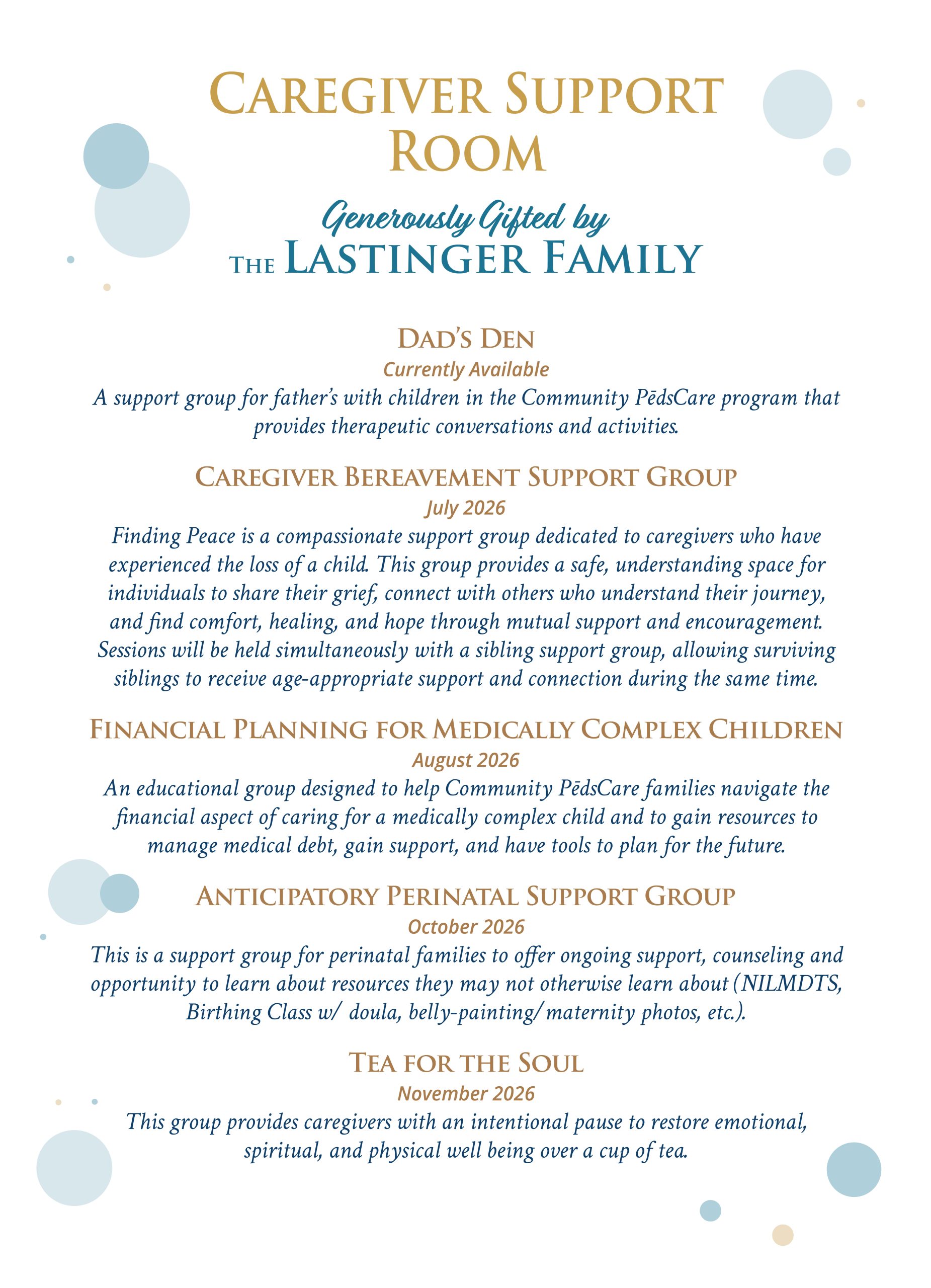 FDN 128 PedsCare Service Landing Pages Caregiver